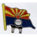 Arizona Flag Stock Hat Clip